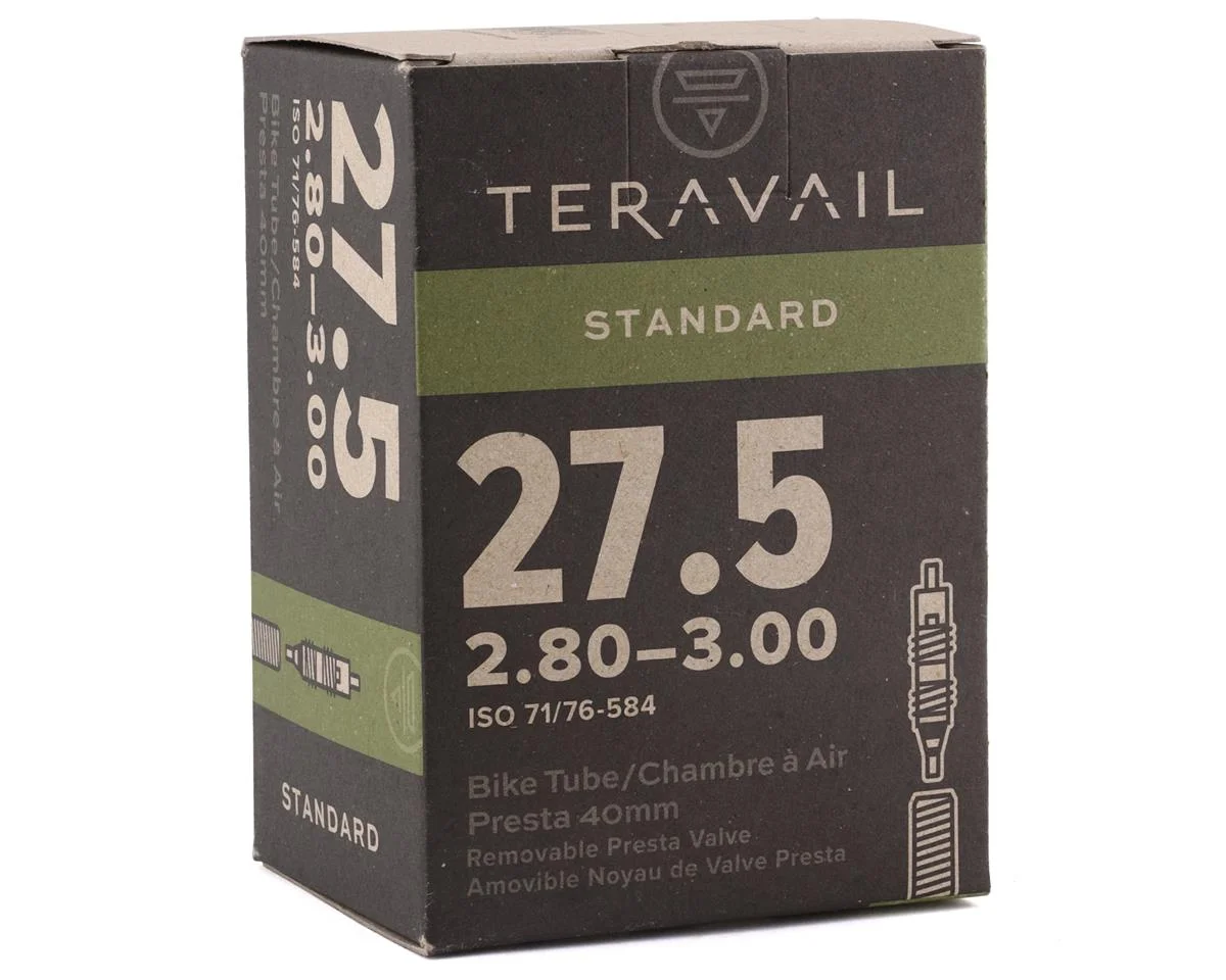Teravail 27.5"+ Inner Tube (Presta) (Removable Core) (2.8 - 3.0") (40mm) - view 3